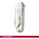 Victorinox Swiss Army Knife Special Independence Day Edition, Tri-Colour, Swiss Classic - 7 Functions