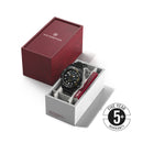 Victorinox Dive Pro Automatic Swiss Made, Black Dial, 43 mm, Black Rubber Strap, Large Watch