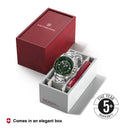 Victorinox Journey Automatic Swiss made, Green Dial, 43 mm, 200m Water Resistant Watch