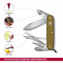 Victorinox Swiss Army Knife Pioneer X, 93 Mm, Alox Limited Edition 2024, Terra Brown