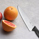 Victorinox Swiss Classic Carving Knife Fluted Edge Wide Blade 20cm Black