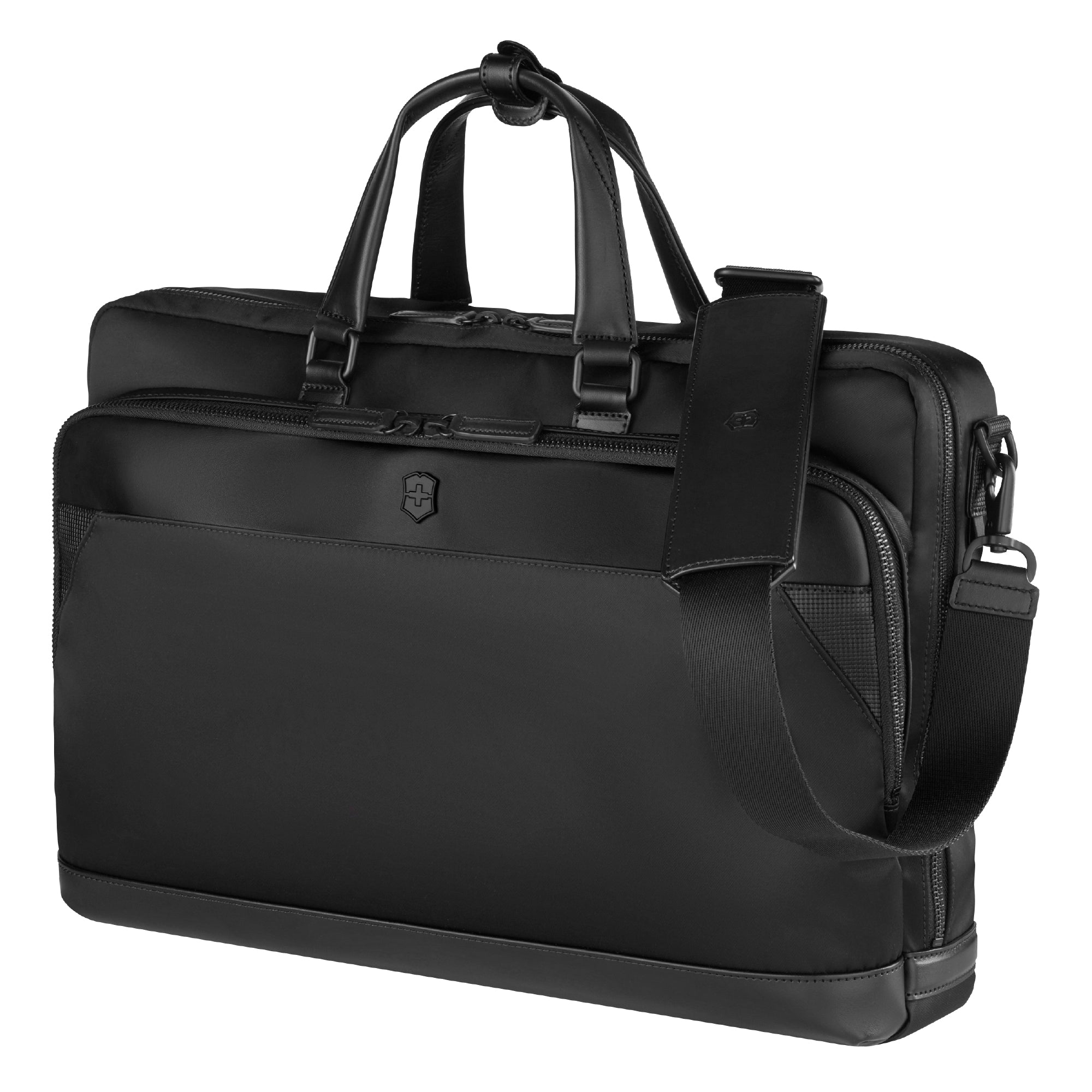 Victorinox Alox Nero, 3-Way Office Bag (16 litres) Laptop Pocket, 44 c