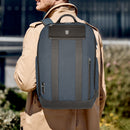 Victorinox Architecture Urban2 City Travel Backpack (17 litres) 14-inch Laptop Pocket, 42 cm, Blue, Polyester | Business Travel Office Bag