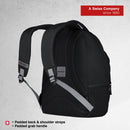 Wenger, 2 pc set Combo Static Pro Cabin Hardside Luggage (55 cm), 8 Wheels, Grey, Mars Backpack (46 cm) Black/ Grey