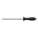 Victorinox Swiss Classic, Knife Sharpener Tool (32.4 cm), Round, Black, Honing Steel With Medium-Fine Cut