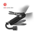 Victorinox Swiss Army Knife, Signature Lite, Small (58 mm), Black Scale | Outdoor Multitool Pocket Knife