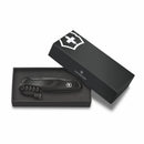 Victorinox Swiss Army Knife, Ranger 55 Grip Onyx, Large (130 mm), Black | Outdoor Multitool Pocket Knife