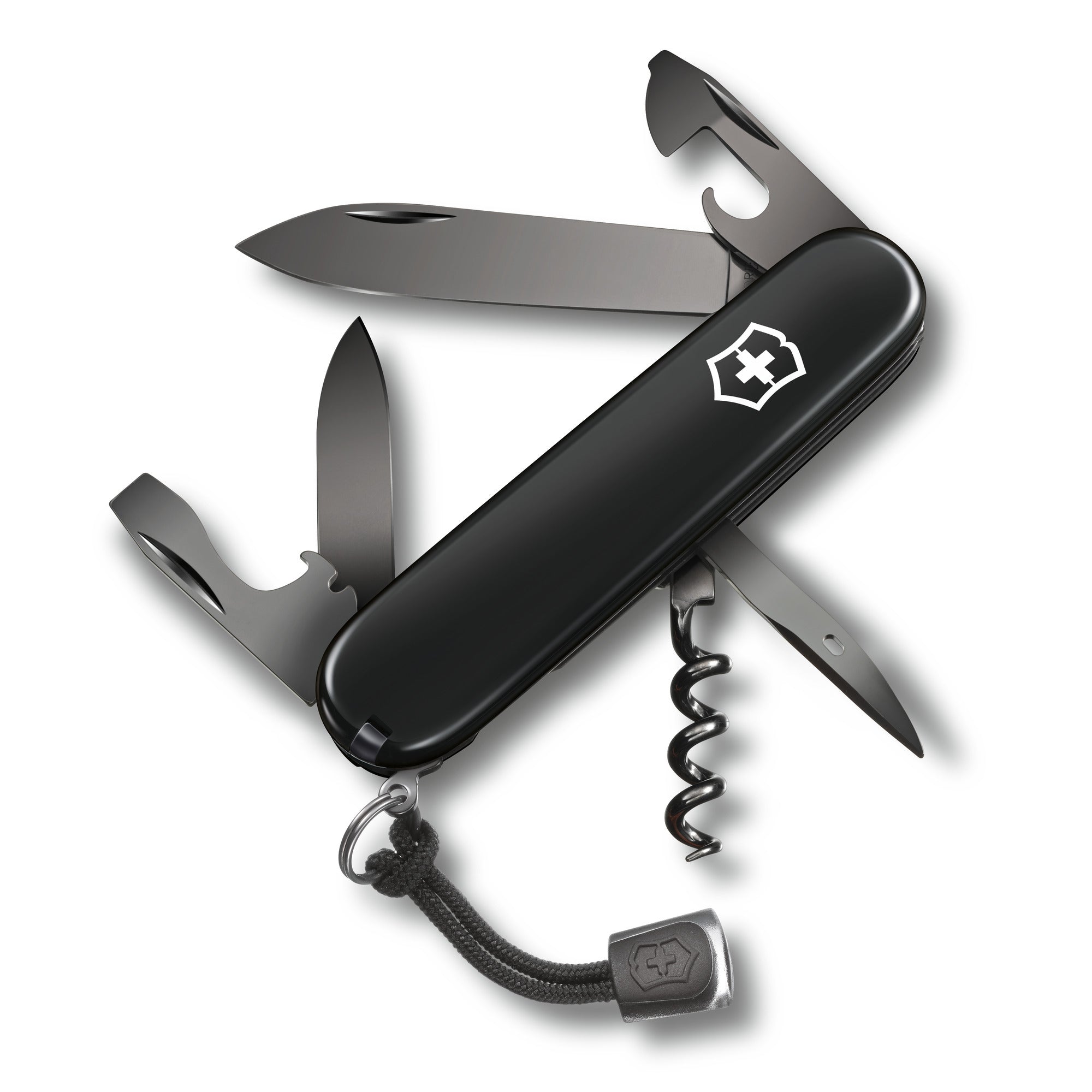 Victorinox Spartan Swiss Army Knife ,91mm,Onyx Black, ABS