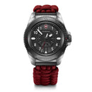 Victorinox Journey 1884 Limited Edition, Black Dial, 43 mm, 200m Water Resistant| Paracord Strap, Large Swiss Made Wrist Quartz Watch