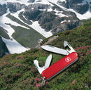 Victorinox Swiss Army Knife - Recruit - 10 Functions 84 mm Red