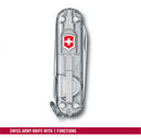 Victorinox Swiss Army Knife - Signature - 7 Functions  LED 58 mm Grey