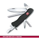 Victorinox Swiss Army Knife-Forester-12 Functions Multi-utility Tool  111 mm Black