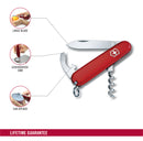 Victorinox Waiter Swiss Army Knife 9 Functions 84 mm Red