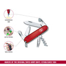 Victorinox Tourist, 84mm, Red, Swiss Made