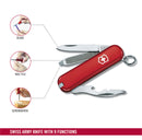 Victorinox Rally Swiss Army Knife 9 Functions 58 mm Red