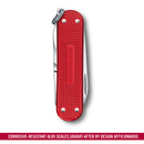 Victorinox Swiss Army Knife -SWISS CLASSICS - 5 Function, Multitool with a Pair of Scissors in Alox Scales - Sweet Berry, 58 mm