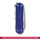 Victorinox Swiss Army Knife -SWISS CLASSICS - 5 Function, Multitool with a Pair of Scissors in Alox Scales - Night Dive, 58 mm