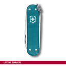Victorinox Swiss Army Knife - SWISS CLASSICS - 5 Function, Multitool with a Pair of Scissors in Alox Scales - Wild Jungle, 58 mm