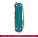 Victorinox Swiss Army Knife - SWISS CLASSICS - 5 Function, Multitool with a Pair of Scissors in Alox Scales - Wild Jungle, 58 mm