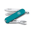 Victorinox Swiss Army Knife - SWISS CLASSICS - 7 Function, Multitool with a Pair of Scissors - Mountain Lake, 58 mm
