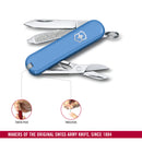 Victorinox Swiss Army Knife -SWISS CLASSICS - 7 Function, Multitool with a Pair of Scissors - Summer Rain, 58 mm