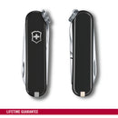 Victorinox Swiss Army Knife -SWISS CLASSICS - 7 Function, Multitool with a Pair of Scissors - Dark Illusion, 58 mm