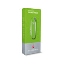 Victorinox Swiss Army Knife - SWISS CLASSICS - 7 Function, Multitool with a Pair of Scissors - Smashed Avocado, 58 mm