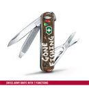 Victorinox Swiss Army Knife - Classic Limited Edition 2020 - 7 Functions Gone Fishing 58 mm Green