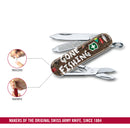 Victorinox Swiss Army Knife - Classic Limited Edition 2020 - 7 Functions Gone Fishing 58 mm Green