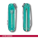 Victorinox Swiss Army Knife -SWISS CLASSICS - 7 Function, Multitool with a Pair of Scissors - Tropical Surf, 58 mm