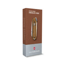 Victorinox Swiss Army Knife -SWISS CLASSICS - 7 Function, Multitool with a Pair of Scissors - Chocolate Fudge, 58 mm