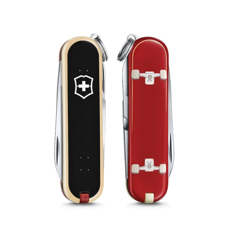 Victorinox Swiss Army Knife - Classic Limited Edition 2020 - 7 Functions Skateboarding 58 mm