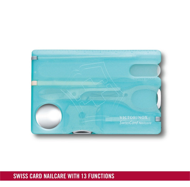 Victorinox SwissCard Nailcare 13 Functions 82 mm Blue