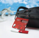 Victorinox SwissCard Classic - 13 Functions LED 82 mm Red
