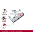 Victorinox Farmer Alox, 93mm, Alox Silver, Swiss Made
