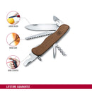 Victorinox Forester, 111mm, Walnut Wood, Swiss Made