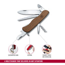Victorinox Forester, 111mm, Walnut Wood, Swiss Made