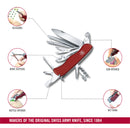 Victorinox Work Champ  Swiss Army Knife 21 Functions 111 mm Red
