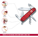 Victorinox Spartan Swiss Army Knife 12 Functions 91 mm Red