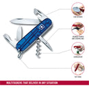Victorinox Spartan Swiss Army Knife 12 Functions 91 mm Blue