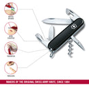 Victorinox Spartan Swiss Army Knife 12 Functions 91 mm Black