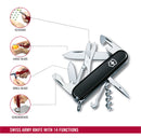 Victorinox Climber Swiss Army Knife 14 Functions 91 mm Black