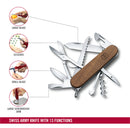 Victorinox Huntsman Swiss Army Knife 13 Functions 91 mm Brown