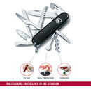 Victorinox Huntsman Swiss Army Knife 15 Functions 91 mm Black