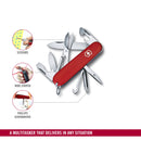Victorinox Super Tinker Swiss Army Knife 14 Functions 91 mm Red