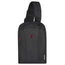 Wenger Monosling Shoulder Bag with Tablet Pocket in Black-Swiss designed