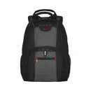 Wenger PILLAR 16'' Laptop Backpack (25 Litres) Swiss Designed - Black/Grey