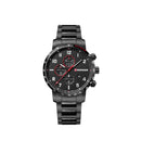 Wenger Swiss Made Attitude Chrono Chronograph Black Dial Men's Watch
