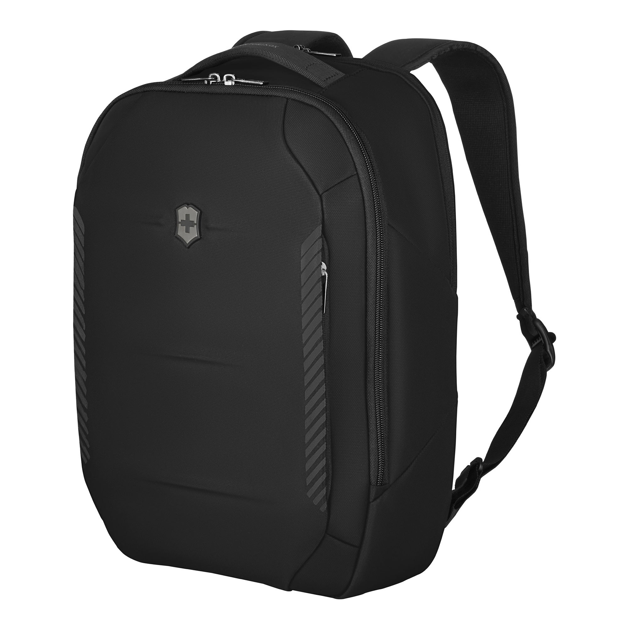 Polyester Black Travel Luggage Backpack, Bag Capacity: 15 To 20 Kg
