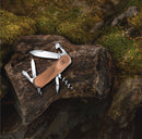 Victorinox Evolution Wood 10 Swiss Army Knife 11 Functions 85 mm Brown